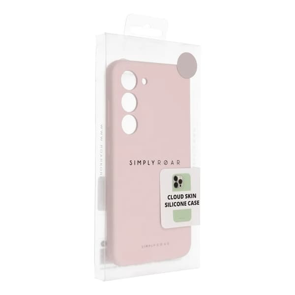 Roar Mobilskal till Galaxy A56 5G Cloud Skin - Ljusrosa Rosa