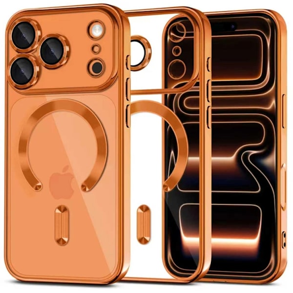 Tech-Protect Mobilskal till iPhone 17 Pro Max Magsafe Flex - Cosmic Orange Orange