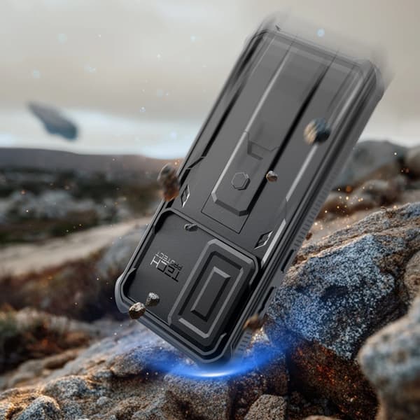 Tech-Protect [2-Pack] Mobilskal För Galaxy A57 5G Kevlar Camplus - Svart Svart