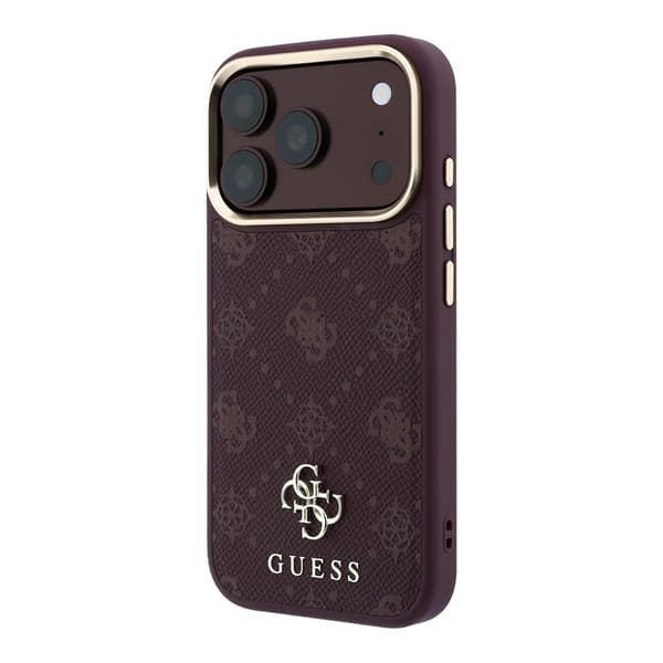 Guess Mobilskal För iPhone 18 Pro/17 Pro Magsafe Peony 4G Small Logo