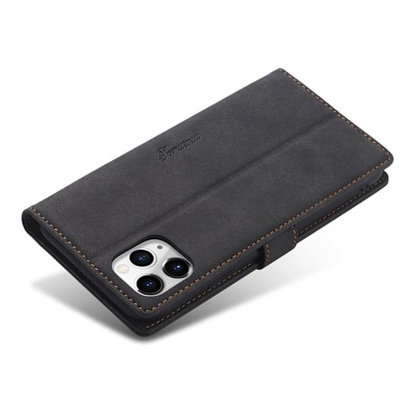 FORWENW iPhone 12 mini Plånboksfodral i Konstläder - Svart