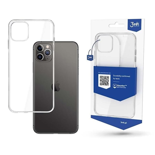 3MK iPhone 11 Pro Max Skal - Clear Transparent