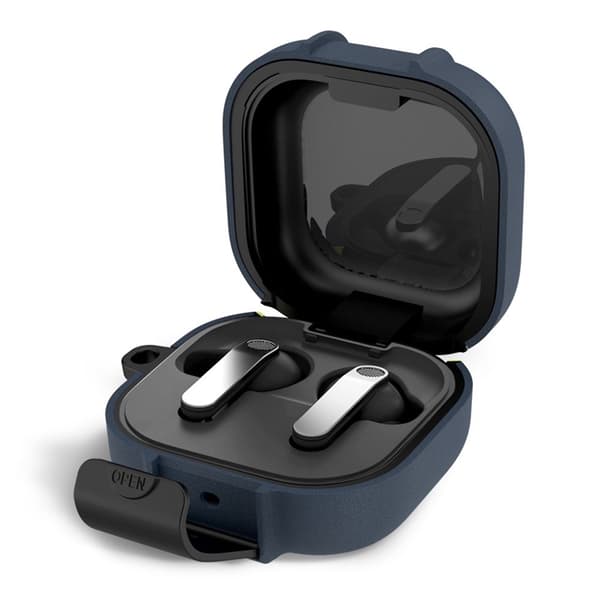 Tech-Protect Skal För Galaxy Buds 4/4 Pro Slim Hook - Fluffy Blå Blå
