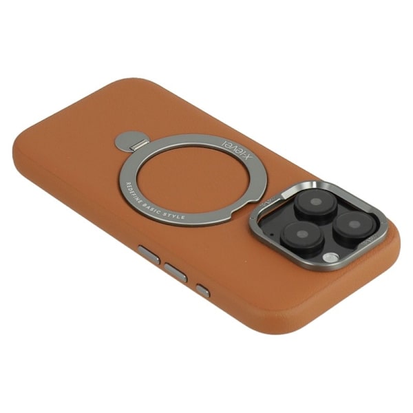 X-LEVEL Mobilskal till iPhone 16 Pro Max Magnetisk Kickstand Brun