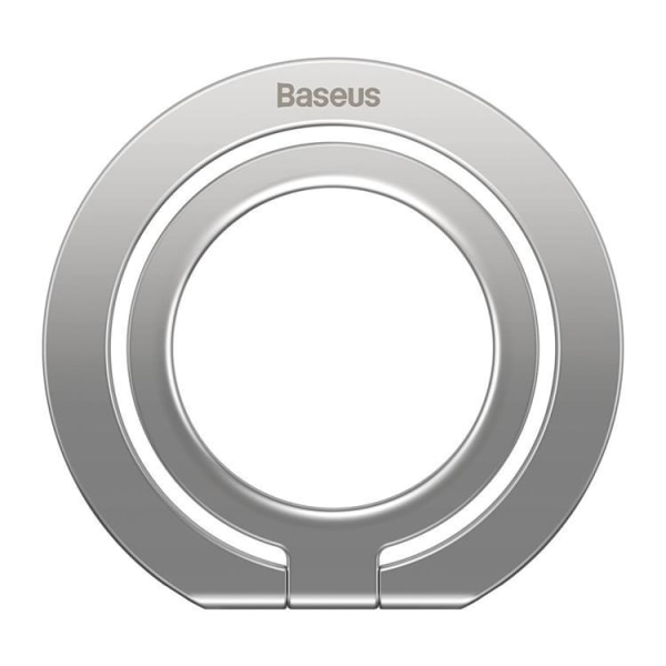 Baseus Halo Magnetisk Ring Holder Telefon Stander - Sølv