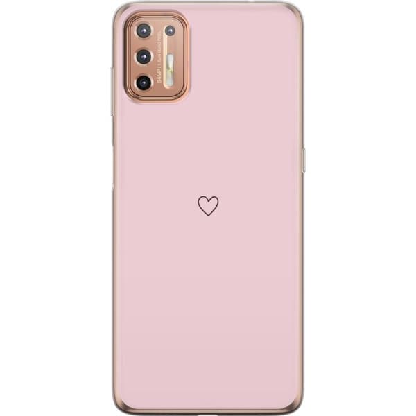 Mobilskal till Motorola Moto G9 Plus med Litet Hjärta