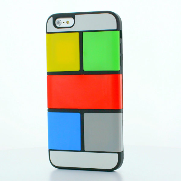 Flexicase Skal till Apple iPhone 6(S) Plus - MultiColored Mönster