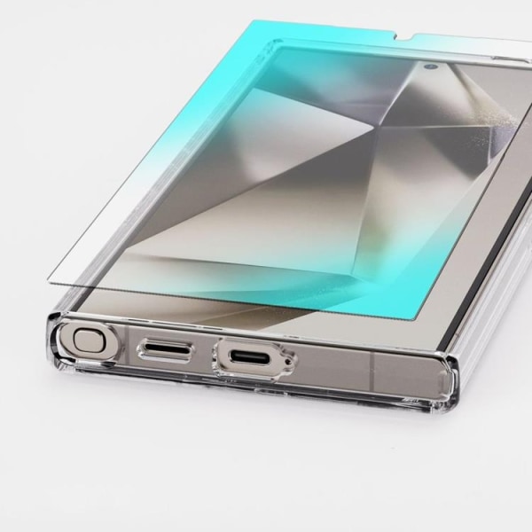 [2 kpl] Whitestone Galaxy S24 Ultra Tempered Glass -näytönsuojakupu