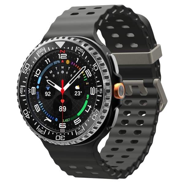 Spigen Galaxy Watch 8 Classic (46mm) Etui Bezel Tune Pro - Sort Svart