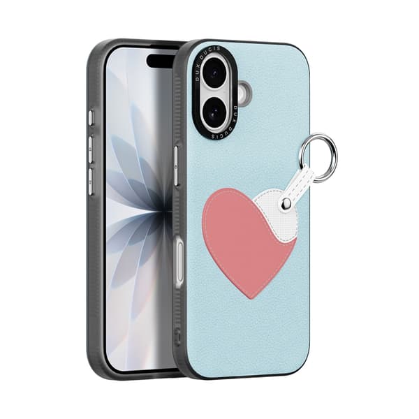 DUX DUCIS Mobilskal till iPhone 17 med Fingerring/Rem Luvy Series Blå