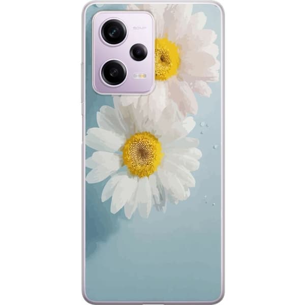 Telefontaske til Xiaomi Redmi Note 12 Pro med sommerblomster