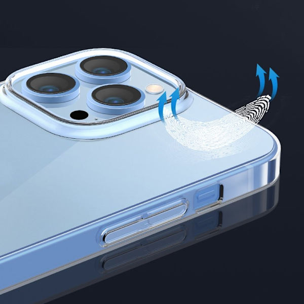 X-LEVEL Back Protector Mobilskal till iPhone 15 Pro Max Transparent