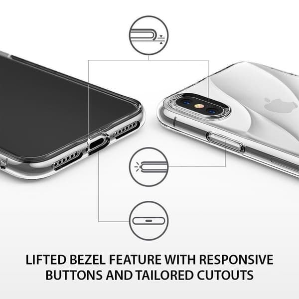 Ringke Flow Skal till Apple iPhone XS / X - Clear Transparent