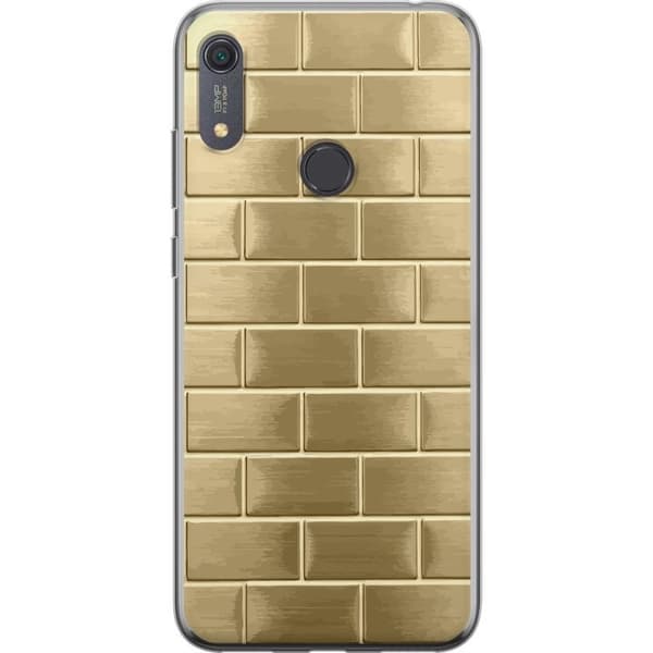 Mobilskal till Huawei Y6s (2019) med Gyllene Murstenar