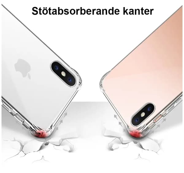 Holdbart bomstødsikkert dæksel til Samsung Galaxy S21 Plus (NR) Transparent
