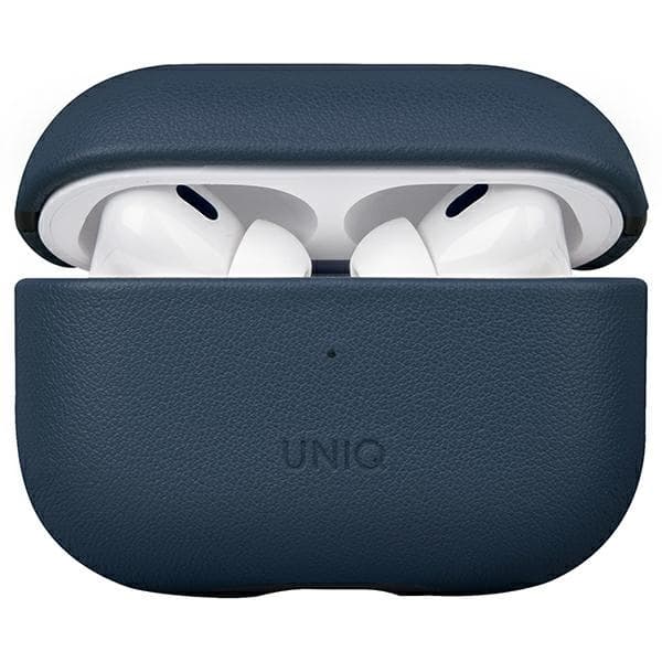 UNIQ AirPods Pro 2 Taske Ægte Læder Terra - pace blå