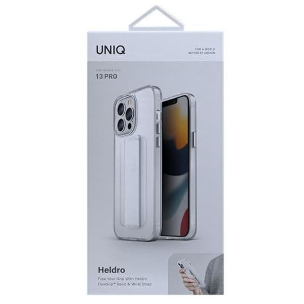 UNIQ Heldro Skal iPhone 13 / 13 Pro - Clear Transparent