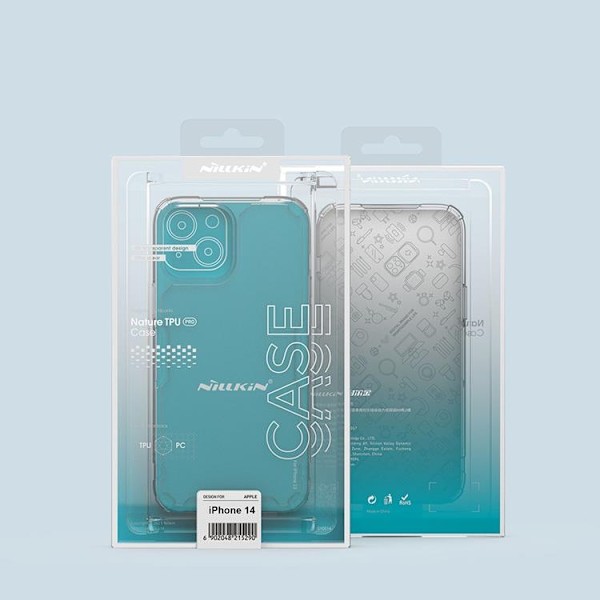 Nillkin iPhone 14 Plus -kuori Nature Pro - Sininen Blå