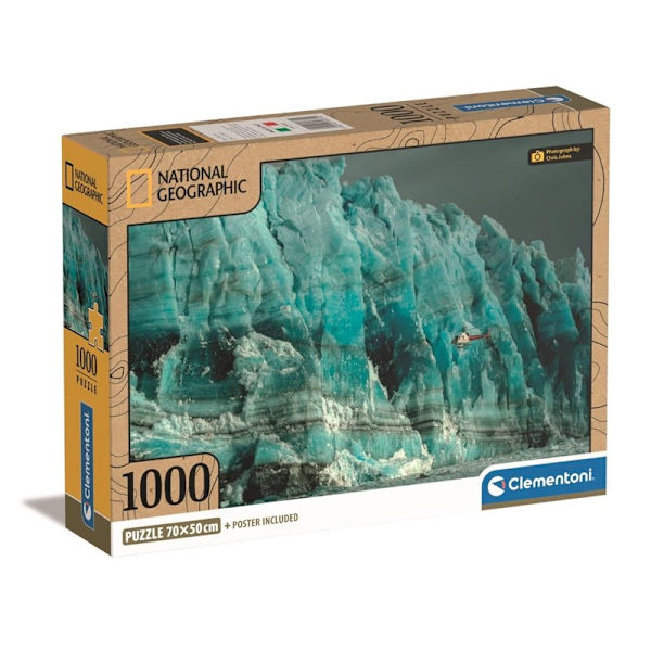 CLEMENTONI Pussel 1000 Pcs CB High Quality Collection Glacier