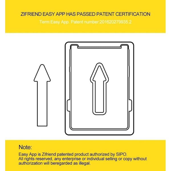 Easy App iPad Pro 12.9 (2018/2020) Härdat Glas Skärmskydd
