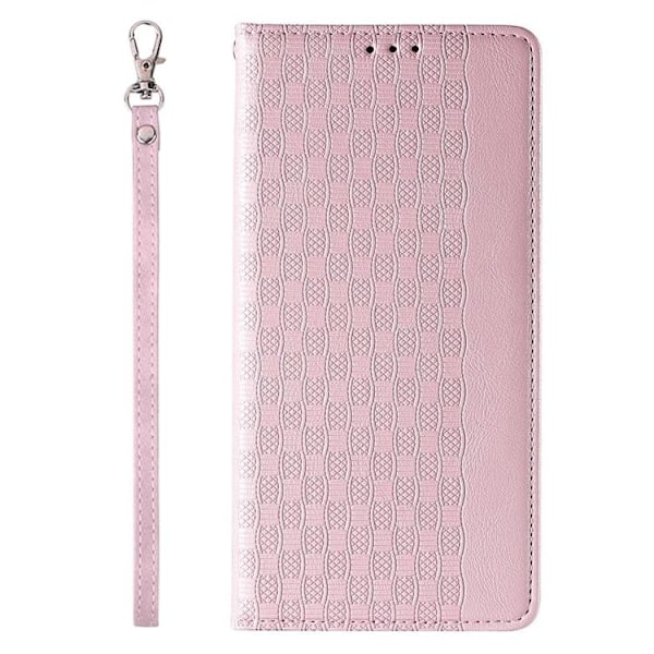 Galaxy S23 Plus Lompakkokotelo Magnet Strap - Punainen Röd