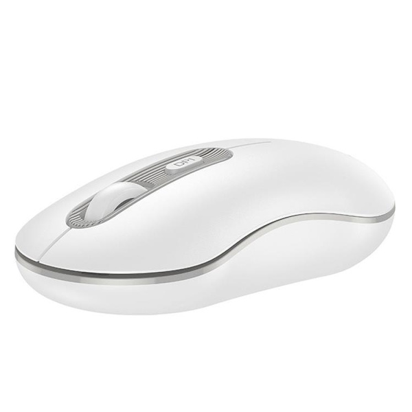 Hoco Trådlös Datormus 2.4G 1600 DPI GM21 - Vit Vit