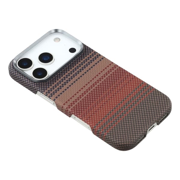 Mobilskal till iPhone 17 Pro Max MagSafe Aramid Fiber Gradient Gul