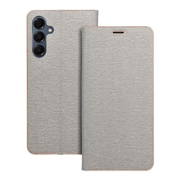 Galaxy A16 5G Pung Etui Luna Guld - Sølv Silver