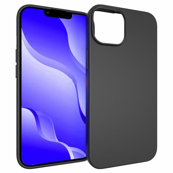 iPhone 14 Plus Cover Ultra Slim TPU - Sort Black