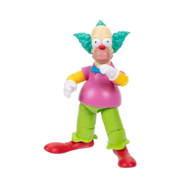 SIMPSONS-figur 5 i figur Otto Krusty klovnen