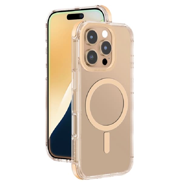 Fantastisk telefontaske til iPhone 16 Pro Max Magsafe Omni - RoseGold Roséguld