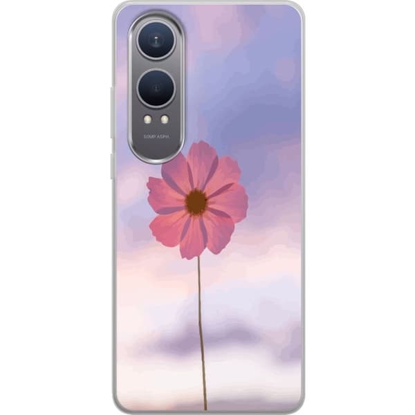 Mobilskal till OnePlus Nord CE4 Lite med Rosa blomma