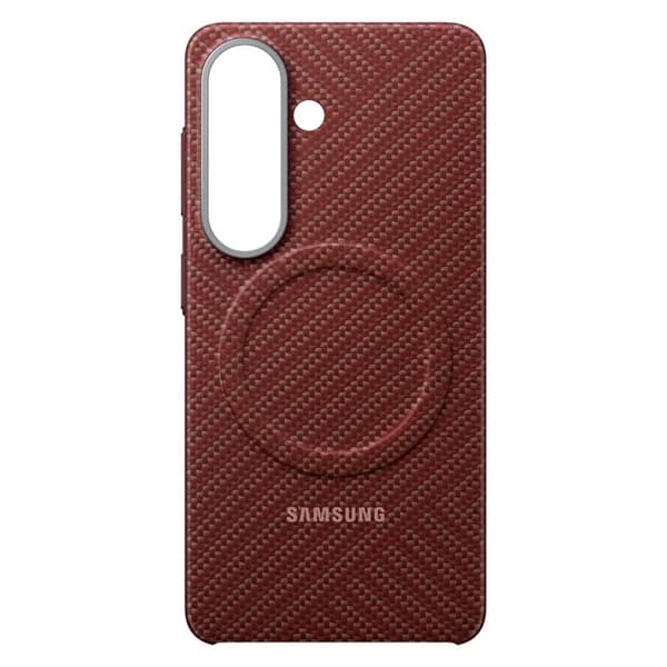 Samsung Mobilskal För Galaxy S26 MagSafe Carbon Magnet - Röd