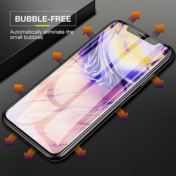 Huawei P40 Heltäckande Härdat Glas Skärmskydd