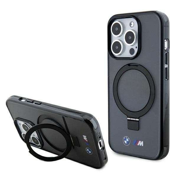 BMW Mobilskal till iPhone 15 Pro MagSafe Ring Stand M Collection
