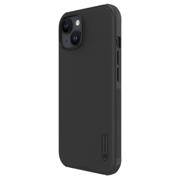 NILLKIN Super Frosted Shield Pro Mobilskal till iPhone 15 - Svart