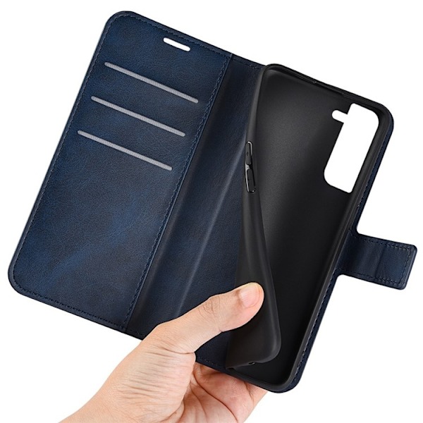 Galaxy S23 Plus Plånboksfodral Folio Flip - Blå