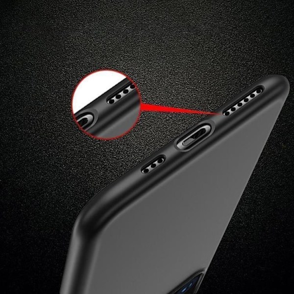 Galaxy A24 4G Mobilcover Soft Thin Silicone - Sort Black