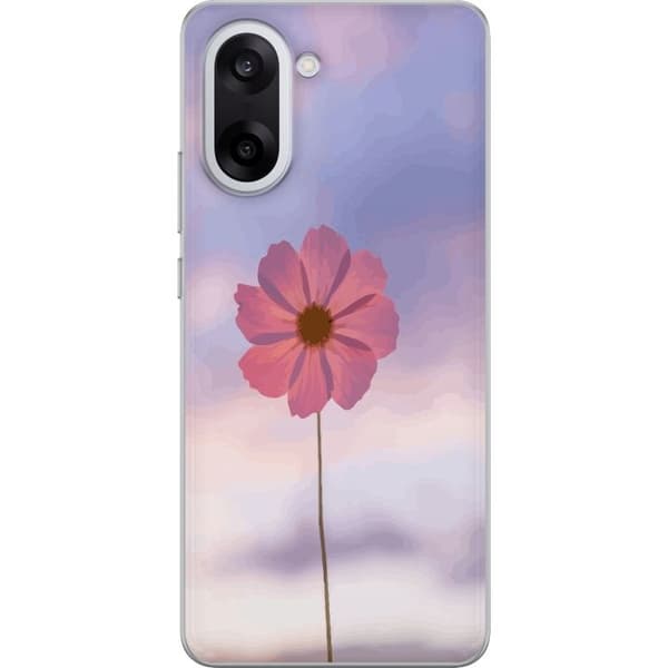 Mobilskal till OnePlus Nord CE5 med Rosa blomma