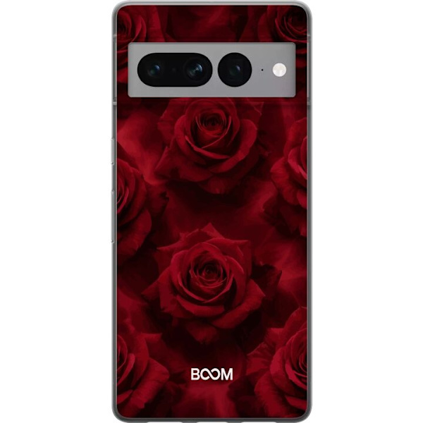 Mobilskal till Google Pixel 7 Pro med Crimson Rose