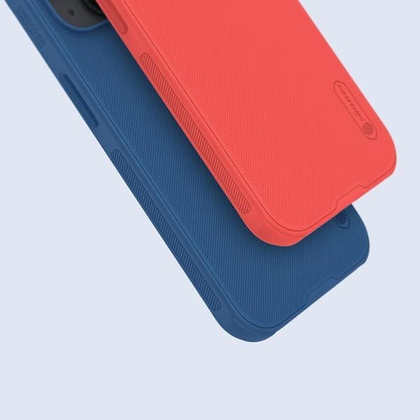 Nillkin-suojakuori iPhone 15 Plus Super Frosted Shield Pro musta Blå