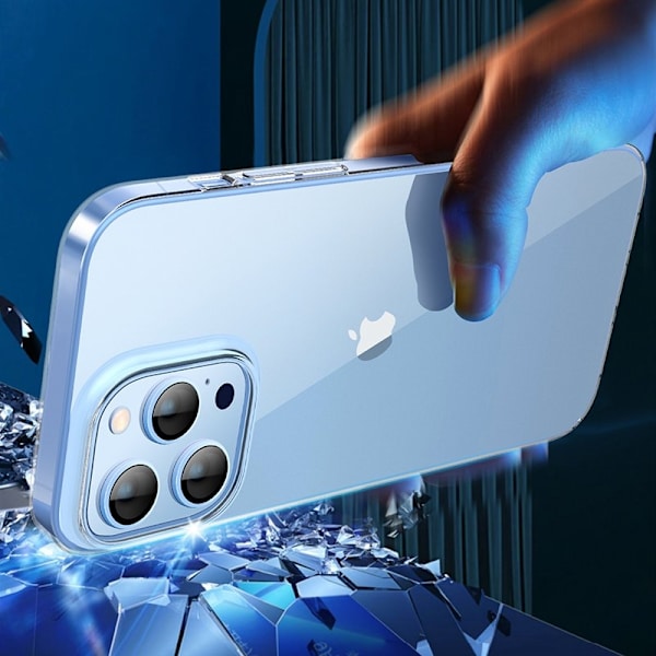 X-LEVEL Back Protector Mobilskal till iPhone 15 Pro Max Transparent