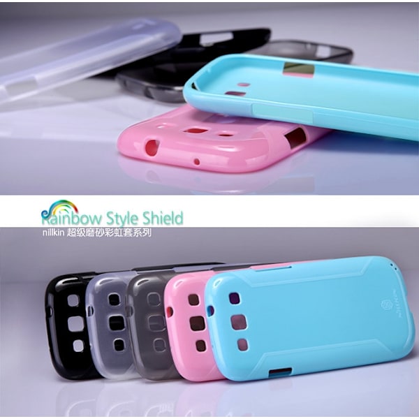 Nillkin FlexiCase Skal till Samsung Galaxy S3 i9300  (Rosa) Rosa