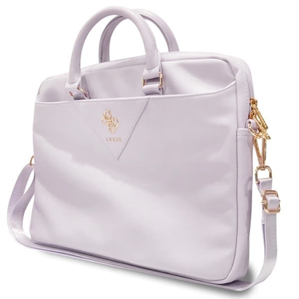 Guess Laptopväska 16" Triangle 4G - Lila