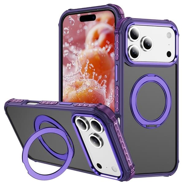 Mobilskal till iPhone 17 Pro MagSafe Skin Touch - Lila Lila