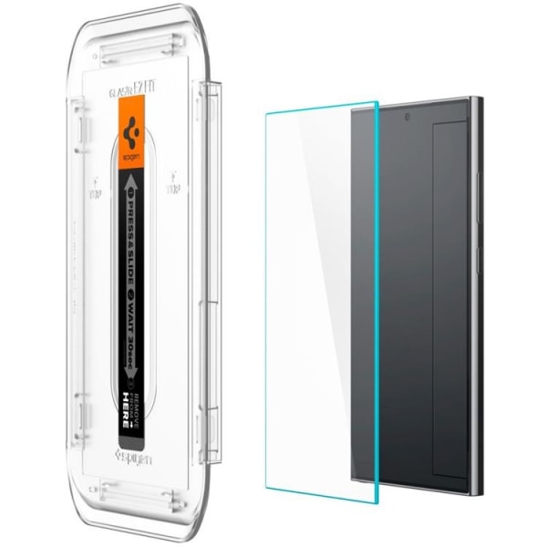 [2-Pack] Spigen Galaxy S24 Ultra Härdat glas Skärmskydd EZ-Fit