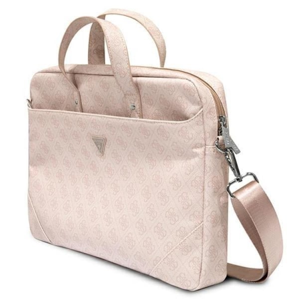 Guess Datorfodral 16" Triangle Logo - Rosa