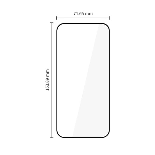 [2-Pack] Tech-Protect Härdat Glas Skärmskydd För Xiaomi 17T Glas Fit Plus Svart