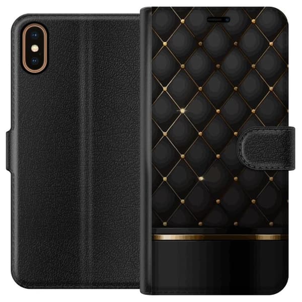 Plånboksfodral till Apple iPhone XS med Luxury Opulence