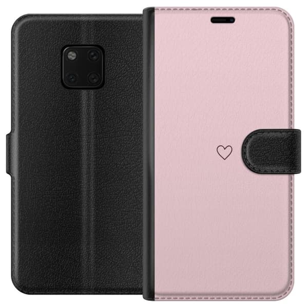 Pung Taske til Huawei Mate 20 Pro med Lille Hjerte